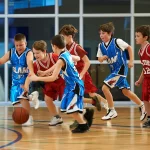 Занятия йогой, фитнесом в спортзале Basket Kids School Казань