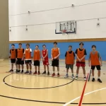 Занятия йогой, фитнесом в спортзале Баскетбольная академия Лобня