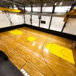 Занятия йогой, фитнесом в спортзале Баскетбольная площадка Клин