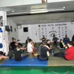 Занятия йогой, фитнесом в спортзале Бастион Всеволожск