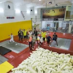 Занятия йогой, фитнесом в спортзале Батутный клуб Подольск Подольск