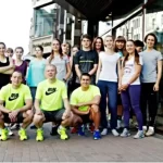 Занятия йогой, фитнесом в спортзале Беговой клуб Nike Москва