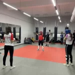 Занятия йогой, фитнесом в спортзале Белая рысь Москва