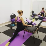 Занятия йогой, фитнесом в спортзале БЭМСфит Москва