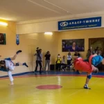 Занятия йогой, фитнесом в спортзале Беркут Сызрань