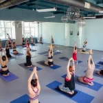 Занятия йогой, фитнесом в спортзале Bikram yoga Казань