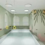 Занятия йогой, фитнесом в спортзале Bloom Kids Москва
