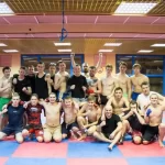 Занятия йогой, фитнесом в спортзале Бойцовский клуб Барс Щелково