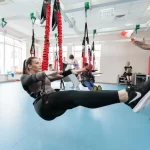 Занятия йогой, фитнесом в спортзале Bungee Fitness Пермь