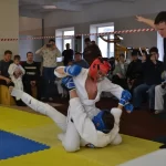 Занятия йогой, фитнесом в спортзале Бусидо Волжский