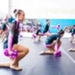 Занятия йогой, фитнесом в спортзале CheerPRO Мытищи