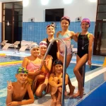 Занятия йогой, фитнесом в спортзале Чемпион школа Синхронного Плавания Москва