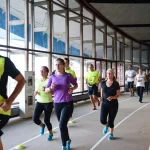 Занятия йогой, фитнесом в спортзале Chernega_running_school Москва