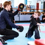 Занятия йогой, фитнесом в спортзале Чёрный Дракон Люберцы