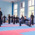 Занятия йогой, фитнесом в спортзале Чёрный Дракон Люберцы