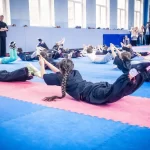 Занятия йогой, фитнесом в спортзале Чёрный Дракон Москва