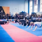 Занятия йогой, фитнесом в спортзале Чёрный Дракон Москва