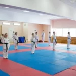 Занятия йогой, фитнесом в спортзале Чёрный пояс Омск