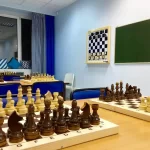 Занятия йогой, фитнесом в спортзале Chesswill шахматная школа Новосибирск