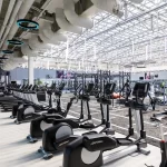 Занятия йогой, фитнесом в спортзале Crocus Fitness Лужники Москва