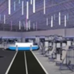 Занятия йогой, фитнесом в спортзале Crocus Fitness Лужники Москва