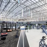 Занятия йогой, фитнесом в спортзале Crocus Fitness Лужники Москва