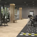 Занятия йогой, фитнесом в спортзале Crocus Fitness Neva Towers Москва