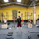 Занятия йогой, фитнесом в спортзале CrossFit Box Томск