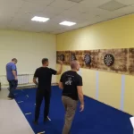 Занятия йогой, фитнесом в спортзале Дартс Москва