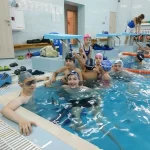 Занятия йогой, фитнесом в спортзале Дельфин, Сеть Школ Плавания Новосибирск