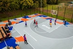 Спортивный клуб Детская баскетбольная площадка
