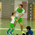 Занятия йогой, фитнесом в спортзале Детская футбольная школа Kinderball Москва