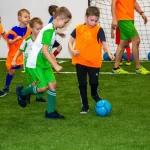 Занятия йогой, фитнесом в спортзале Детская футбольная школа Kinderbase Москва