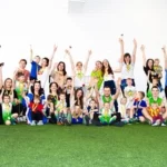 Занятия йогой, фитнесом в спортзале Детская футбольная школа Kinderbase Москва