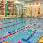 Занятия йогой, фитнесом в спортзале Детская школа плавания Океаника Москва
