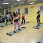 Занятия йогой, фитнесом в спортзале Диана спорт Красноярск