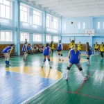 Занятия йогой, фитнесом в спортзале ДЮСШ № 19 Воронеж