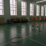 Занятия йогой, фитнесом в спортзале ДЮСШ № 1 Волжский