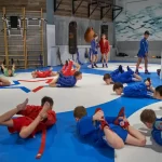 Занятия йогой, фитнесом в спортзале Дружина Москва