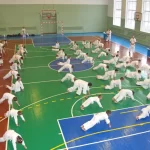 Занятия йогой, фитнесом в спортзале Дворец спорта Катайск