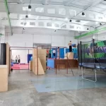 Занятия йогой, фитнесом в спортзале ДжампТрамп Пермь