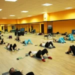 Занятия йогой, фитнесом в спортзале Джунгли Москва
