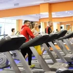 Занятия йогой, фитнесом в спортзале EMS fitness Пермь