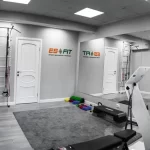 Занятия йогой, фитнесом в спортзале EMS студия Москва