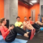 Занятия йогой, фитнесом в спортзале Эстетик-спорт Санкт-Петербург