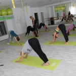 Занятия йогой, фитнесом в спортзале Faktura Stretching Калининград