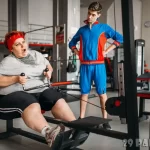 Занятия йогой, фитнесом в спортзале Fat & Fit Воронеж