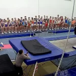 Занятия йогой, фитнесом в спортзале Федерация прыжков на батуте Омск