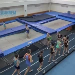 Занятия йогой, фитнесом в спортзале Федерация прыжков на батуте Омск