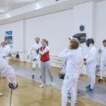 Занятия йогой, фитнесом в спортзале Фехтовальный клуб Fencing league Москва